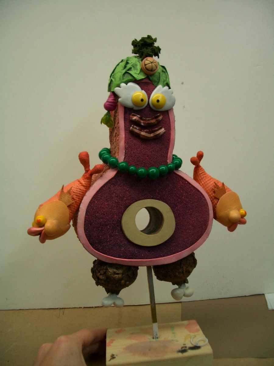 Max Winston's Art and Such Chowder and Flapjack puppets!