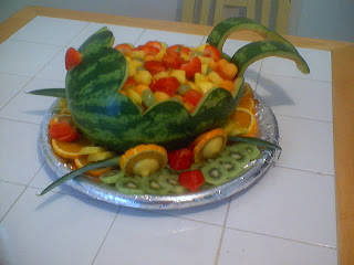 Garnish Carving Watermelon Fruit