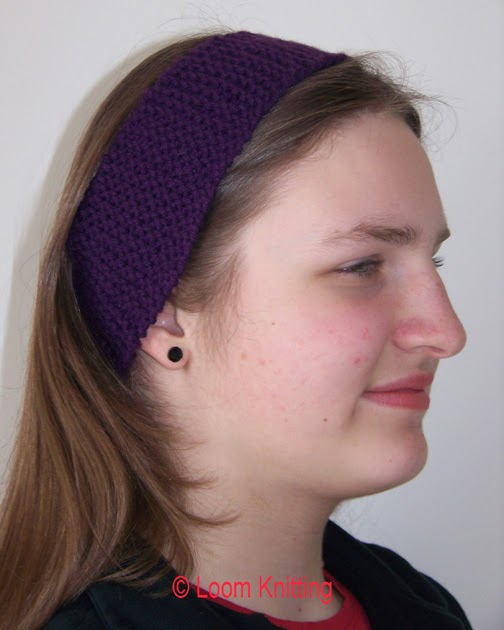 Loom Knitting Headband