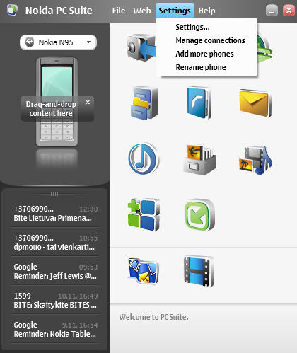 Nokia PC Suite 7.1.60.0
