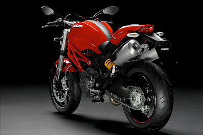 2011 Ducati Monster 796 Rear Angle View