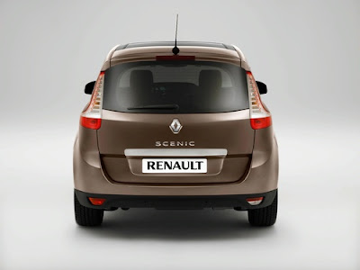 2010 Renault Scenic Rear View