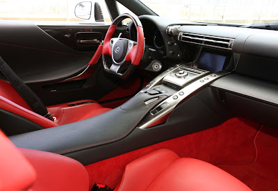 2011 Lexus LFA Interior