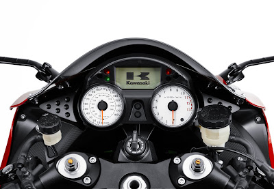 2010 Kawasaki Ninja ZX-14 Dash