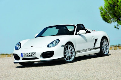 2010 Porsche Boxster Spyder Front Angle View