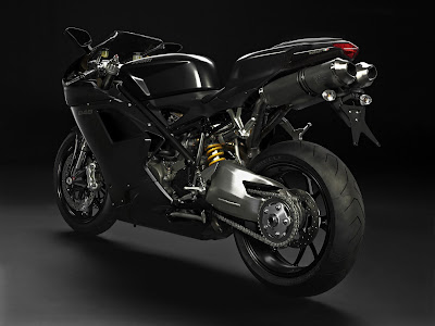 2010 Ducati 848 Rear Side View 2010 Ducati 848 Rear Side View