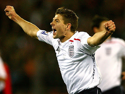 Steven Gerrard World Cup 2010 Football Wallpaper