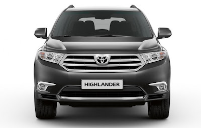 2011 Toyota Highlander Front View