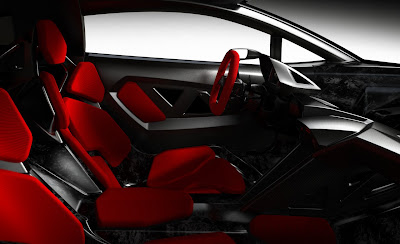 Lamborghini Sesto Elemento Concept Front Seats