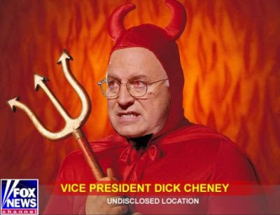 dick cheney evil. Dick Cheney in his Future Home