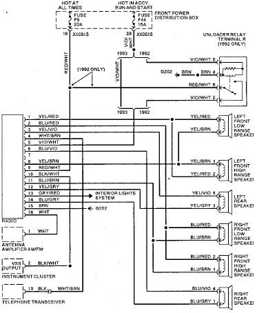BMW 328i Radio Cassette CD and 6 Speakers Audio System ... radio wiring diagram sony xplod 