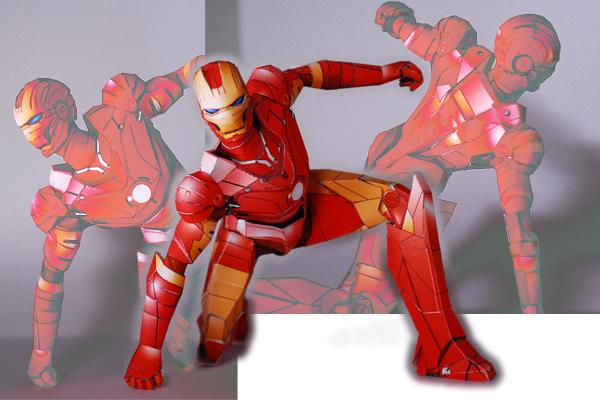 Iron Man 2 Pepakura Downloads