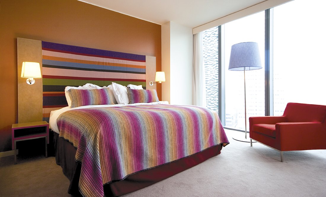A comfortable room in a Radisson Blu hotel
