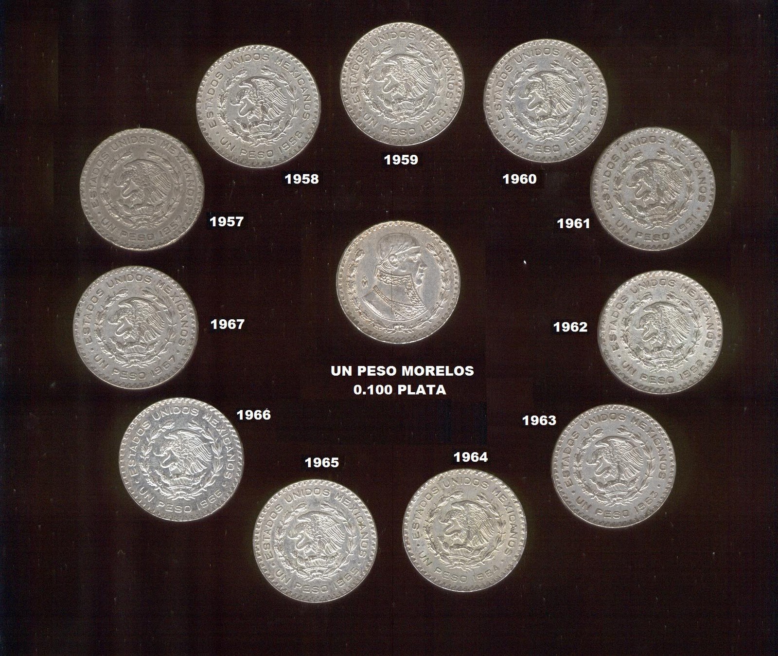 Lista 96+ Foto Valor De Moneda De Un Peso Morelos 1971 El último