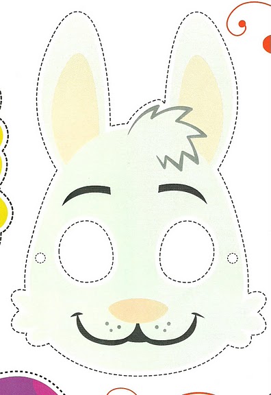 okul oncesi etkinlik dunyasi tavsan ordek ve cicek maskeleri