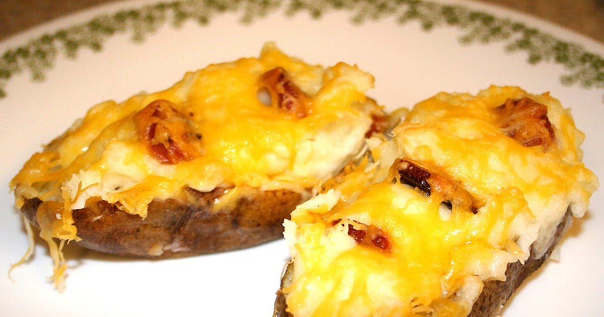 The Recipe Society Twice Baked Potatoes with Hot Dog Pieces