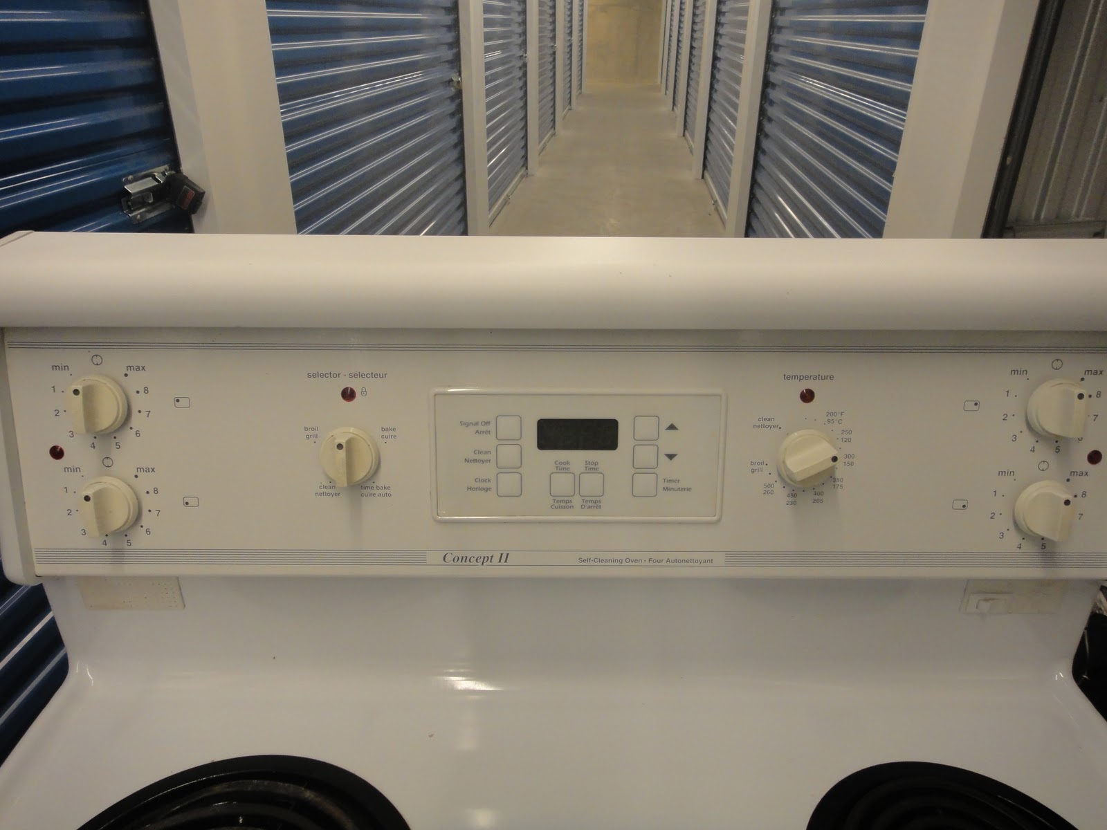 For Sale Pics stove Concept II self cleaning oven