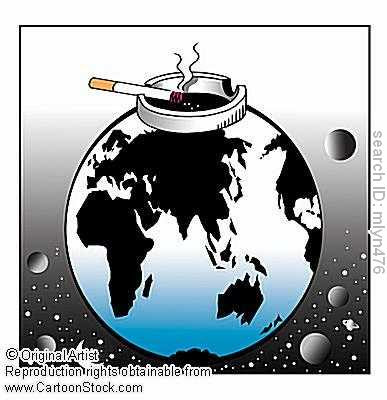 Earth Smoking