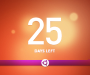 ubuntu linux countdown button