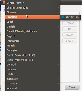 ibus language keyboard