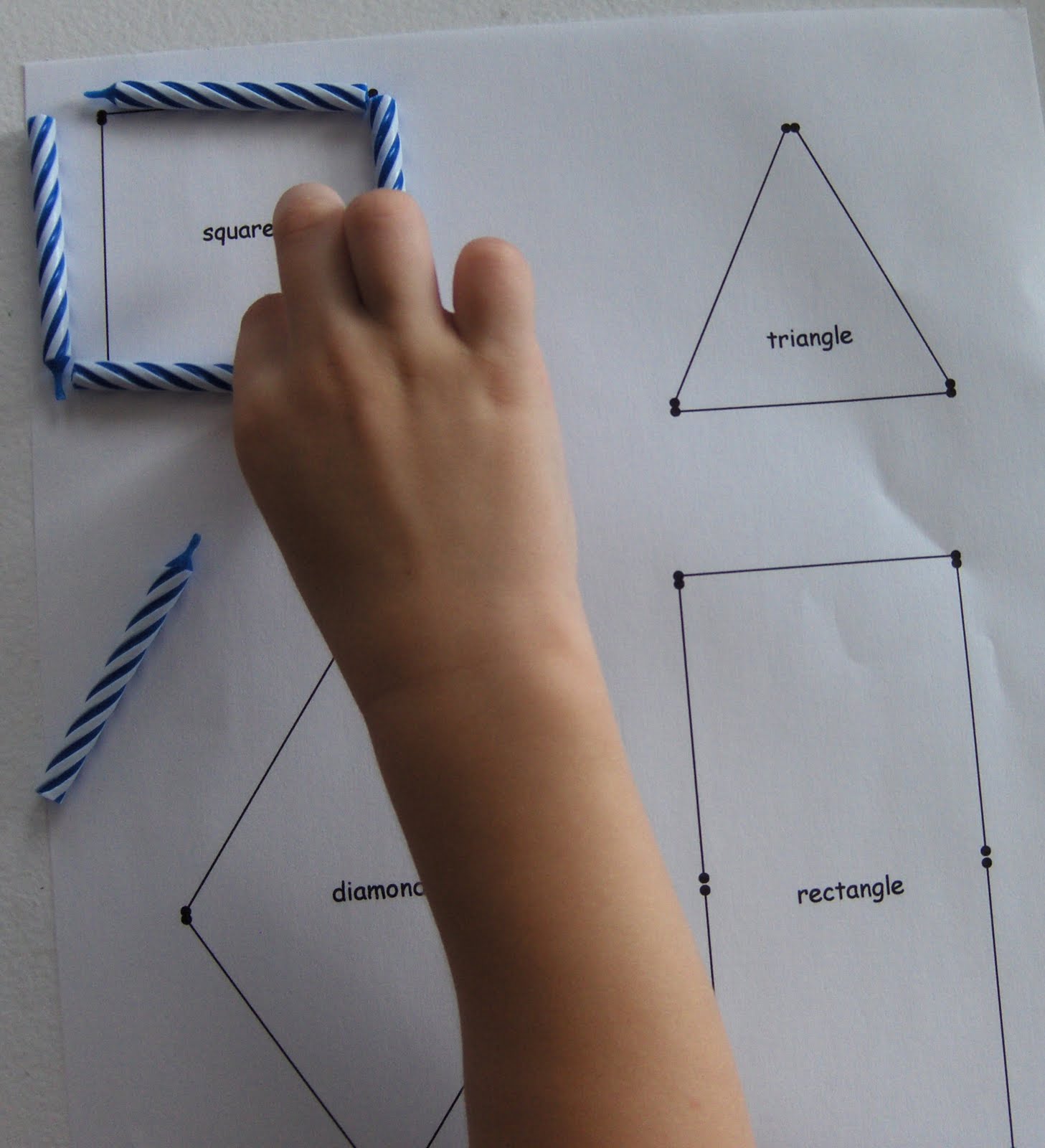 The Activity Mom Candle Shapes (printable) The Activity Mom