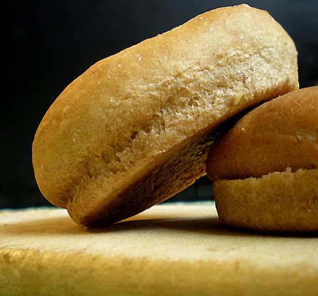 thin burger buns