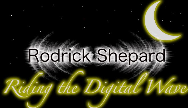 Rodrick Shepard riding the digital wave