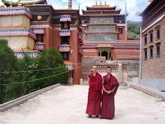 friends at Wendu monastery
