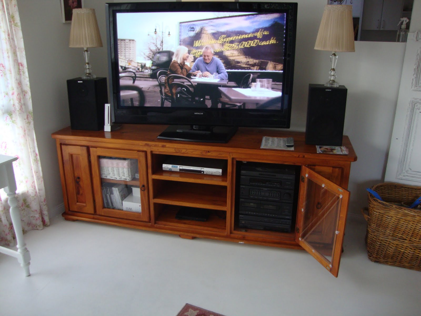 Completed TV Paint Me White