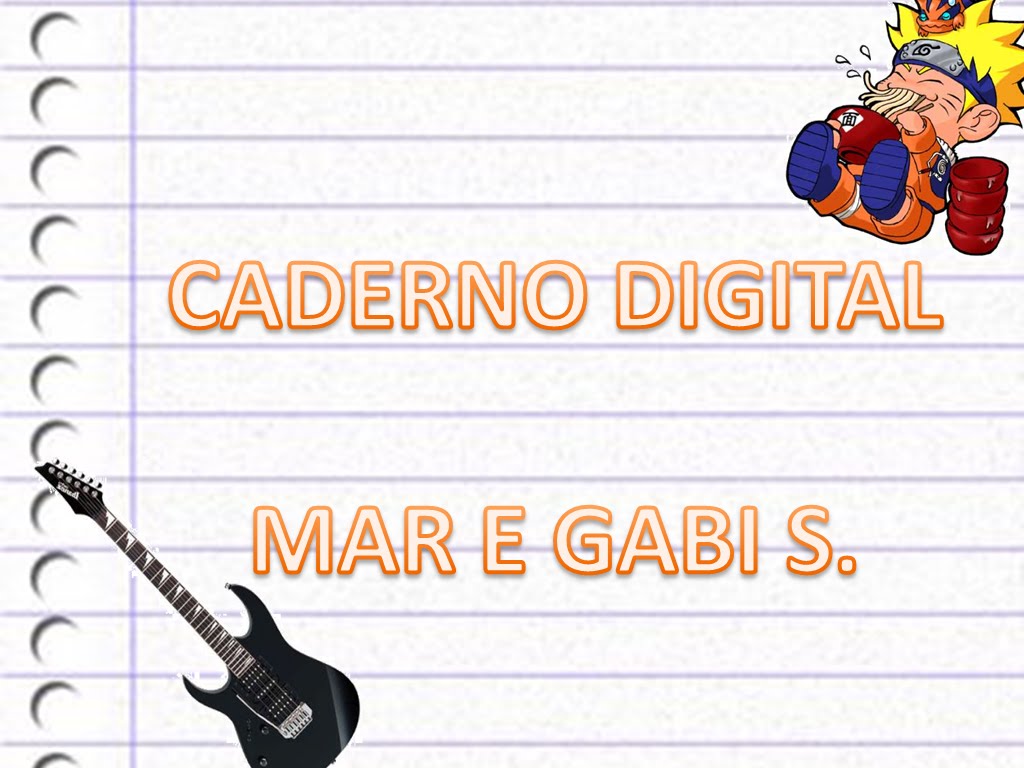 Caderno Digital Do Gabi S. e Da Mar