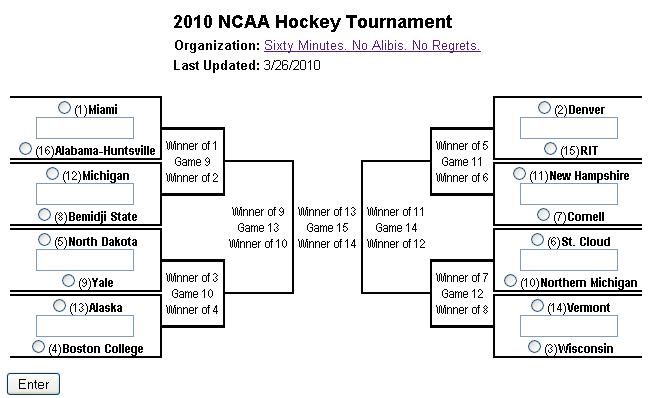 the Bracket Maker website.