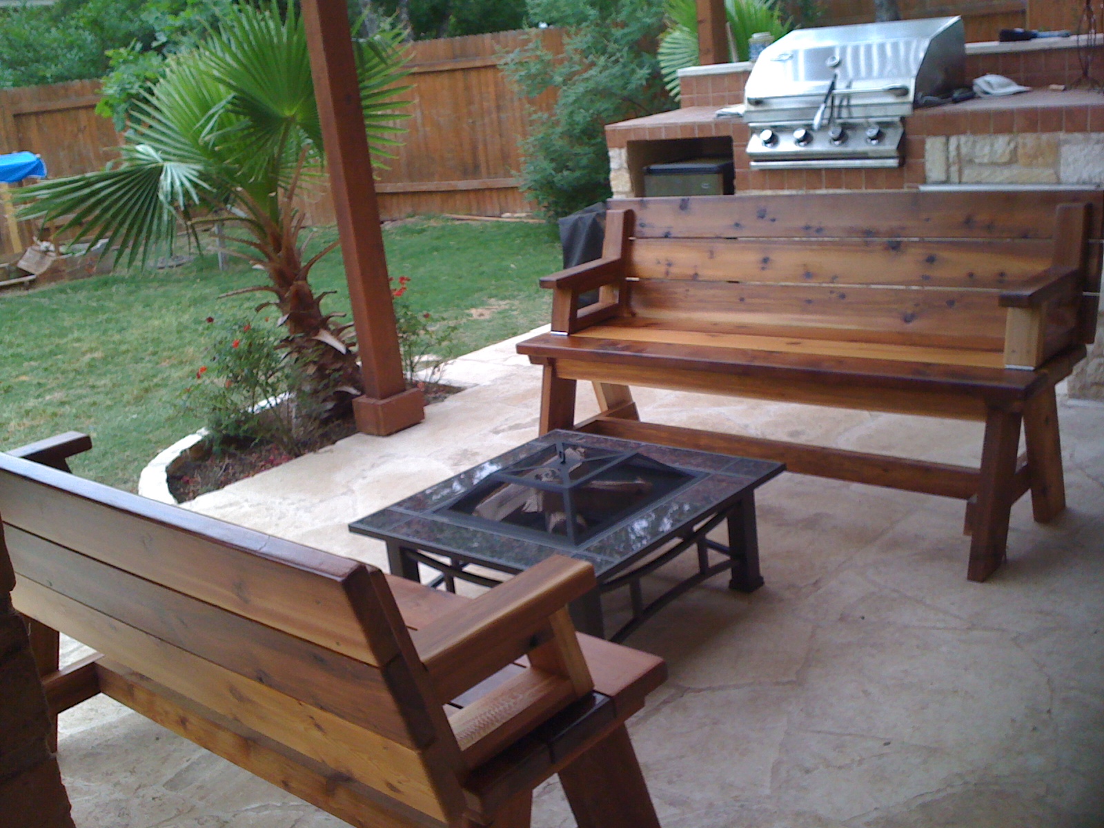 Best Woodworking Plan Site Fire Pit Benches Wooden Plans