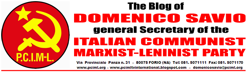 THE BLOG OF DOMENICO SAVIO SECRETARY OF THE PCIM-L