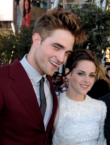 robert pattinson and kristen robert pattinson and kristen stewart twilight premiere. robert pattinson and kristen