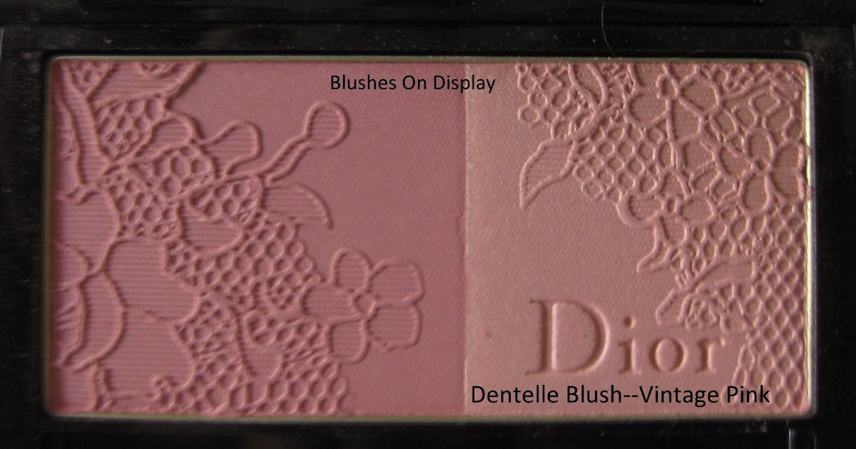 Blushes on Display Week 2, Day 5. DC'd and LE BlushDior Dentelle