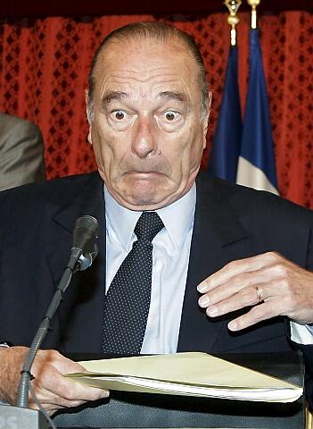 OMG Un moustique ! Jacques+Chirac
