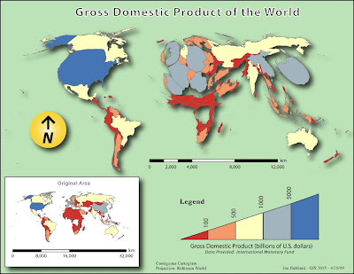 Gdp Cartogram