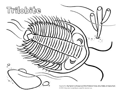 Trilobite Coloring Page