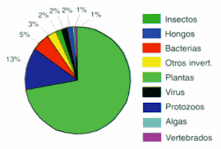 porcentaje de la Biodiversidad