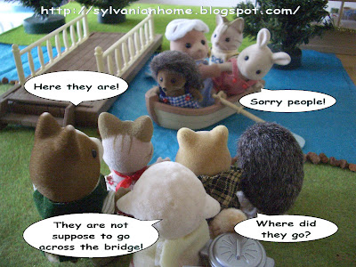 sylvanian families town