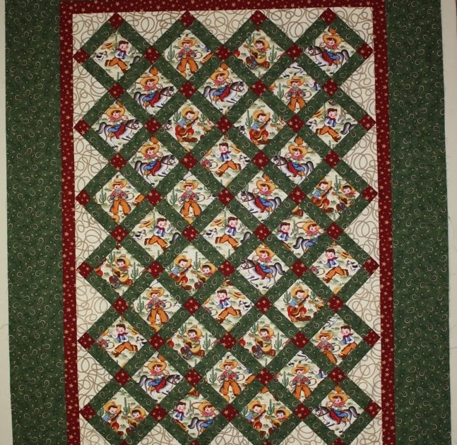 Bigfork Bay Cotton Company: WYATT S COWBOY QUILT