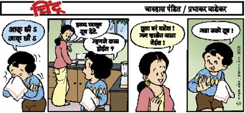 Chintoo comic strip for February 04, 2008