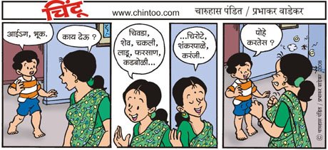 Chintoo comic strip for October 31, 2008