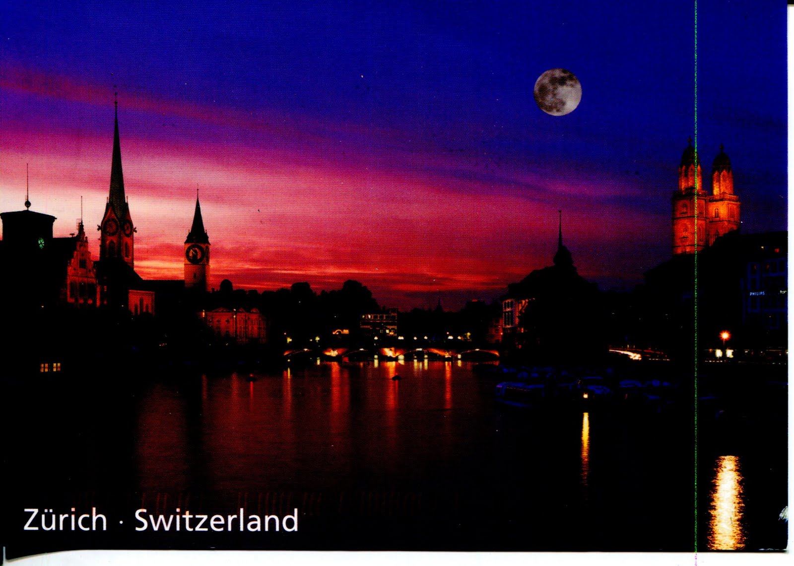 collect ROC: Switzerland Postcard: Zurich
