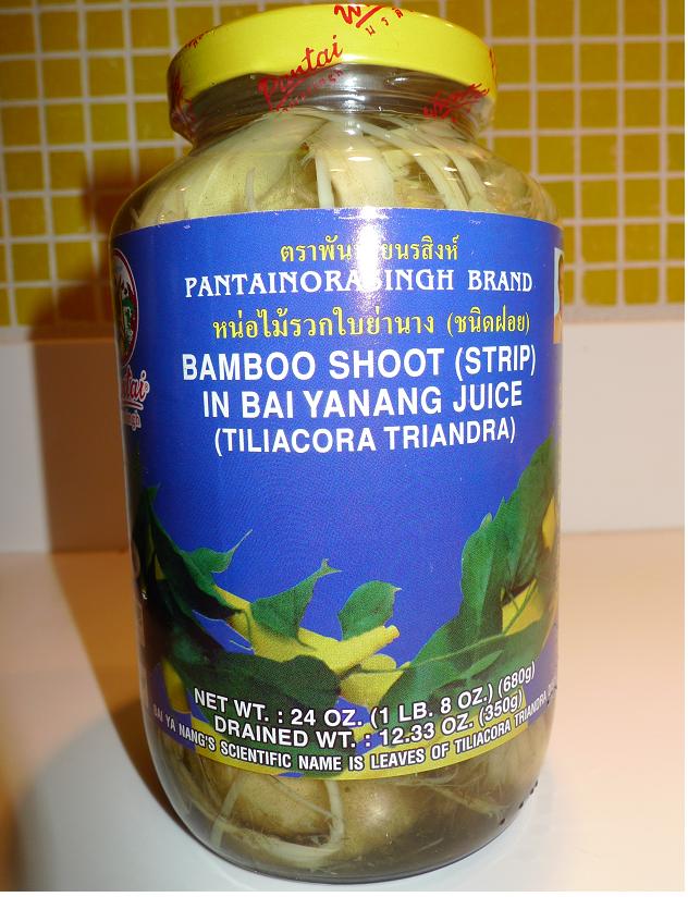 Amporn's Thai Kitchen Thai Spicy Bamboo Shoot in Bai Yanang Juice Salad