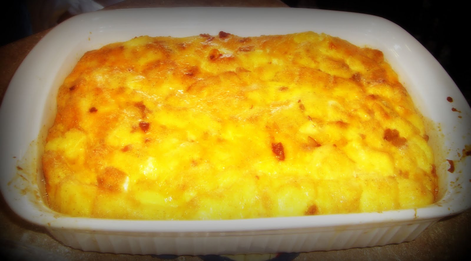 What's For Dinner: Christmas Morning: Crouton and Egg Casserole