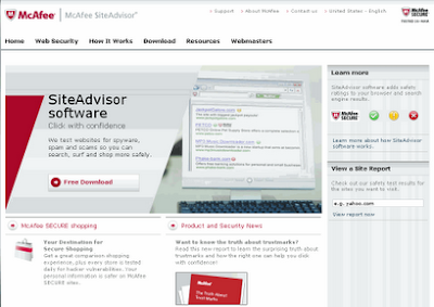 McAfee Site Advisor