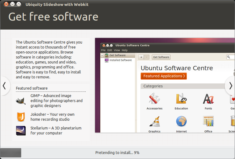 More Eyecandy On Its Way For Ubuntu 10.10 Installer Slideshow