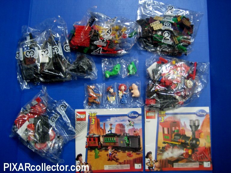 Pixar Collector Product Spotlight Toy Story 3 Lego Western Train Chase