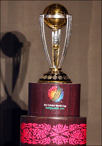 ICC Cricket World Cup Trophy 2011. World Cup Trophy 2011